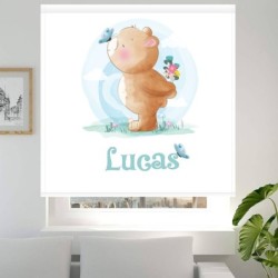  Estores infantiles cuarto bebe- Estor infantil azul niño
