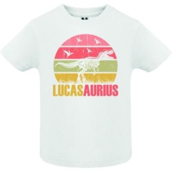  Camiseta Infantil Presonalizada Dinosaurios 013