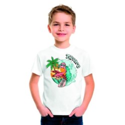 Camiseta Infantil Presonalizada Surf 012