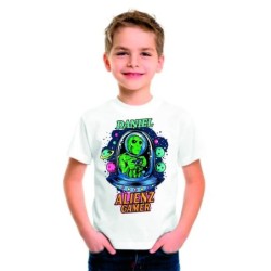 Camiseta Infantil Presonalizada Gamer 011