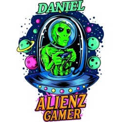  Camiseta Infantil Presonalizada Gamer 011