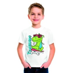 Camiseta Infantil Presonalizada Dinosaurios 009