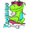  Camiseta Infantil Presonalizada Dinosaurios 009