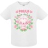  Camiseta Infantil Presonalizada Gatita 006