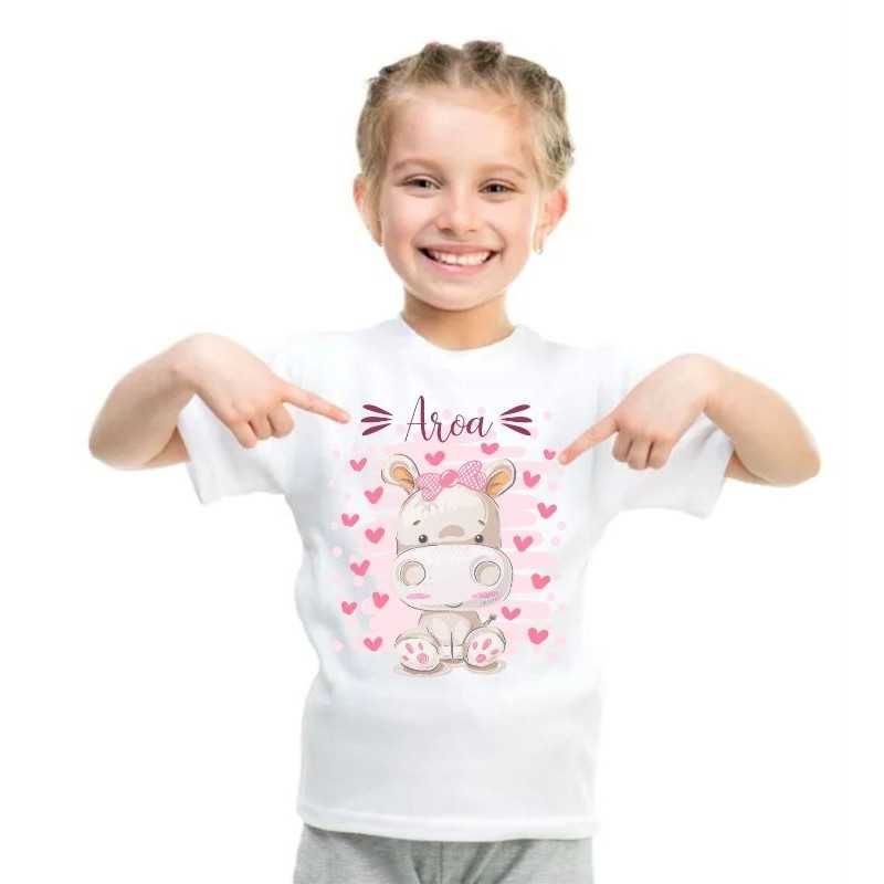 Camiseta Infantil Presonalizada Hipo 003 Camiseta Infantil Presonalizada Hipo 003