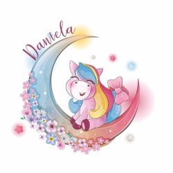  Camiseta Infantil Presonalizada Unicornio 002