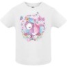  Camiseta Infantil Presonalizada Unicornio 001