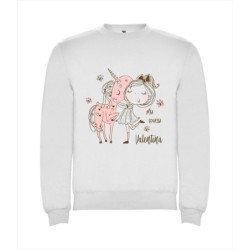 Sudaderas personalizadas Basica Unicornio 003