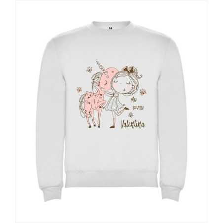 Sudaderas personalizadas Basica Unicornio 003