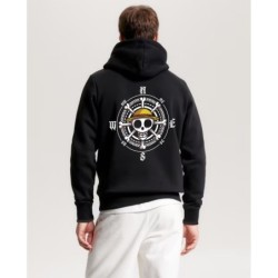Sudaderas con Capucha NIños One Piece 03. Sudadera One Piece con impresion delantera y trasera