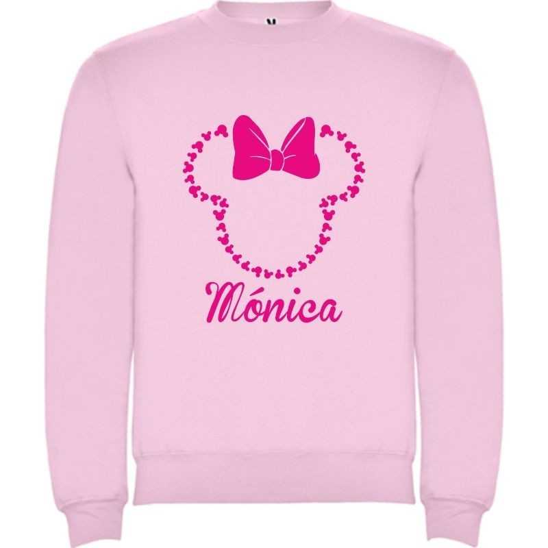 Sudaderas personalizadas Basica Minnie 003 Sudaderas personalizadas Basica Minnie 003