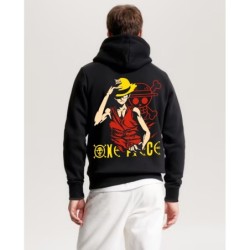 Sudaderas con Capucha NIños One Piece Monkey Luffy. Sudadera One Piece con impresion delantera y trasera