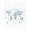  Estores Infantiles Niño Mapa Mundi . Estor infantil habitación niño. Estor infantil estampado Rayas