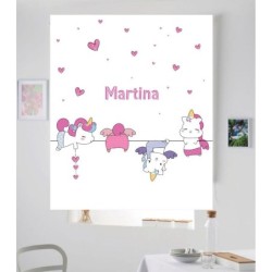 Estores Infantiles Personalizados Unicornio 052