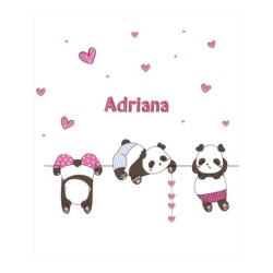  Estores Infantiles Niña Personalizados Oistos Panda 01- Estores infantiles niña Oisto Panda