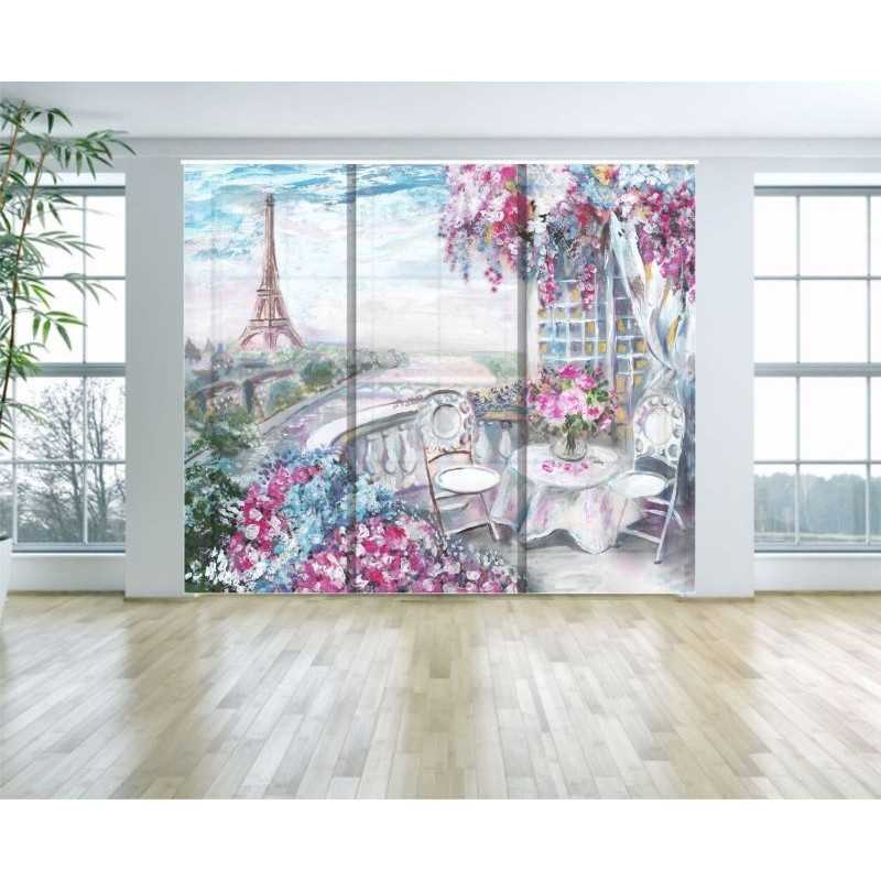 Panel Japones Decorativo Paris 004 Panel Japones Decorativo Paris 004