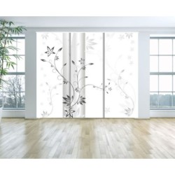 Panel Japones Decorativo Floral 037