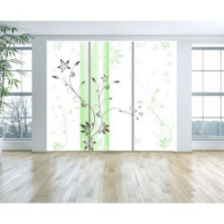  Panel Japones Decorativo Floral 037