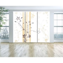  Panel Japones Decorativo Floral 037