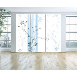  Panel Japones Decorativo Floral 037