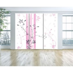  Panel Japones Decorativo Floral 037
