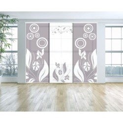 Panel Japones Decorativo Floral 023
