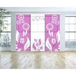  Panel Japones Decorativo Floral 023