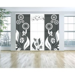  Panel Japones Decorativo Floral 023