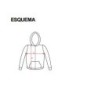  Sudaderas con Capucha NIños One Piece Zoro. Sudadera One Piece con impresion delantera y trasera