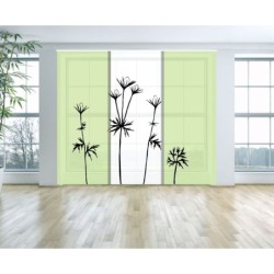  Panel Japones Decorativo Floral 021