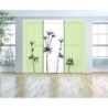  Panel Japones Decorativo Floral 021