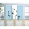  Panel Japones Decorativo Floral 021