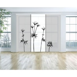  Panel Japones Decorativo Floral 021