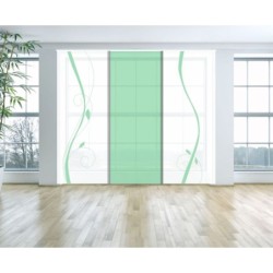  Panel Japones Decorativo Floral 020