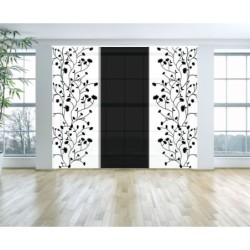 Panel Japones Decorativo Floral 019