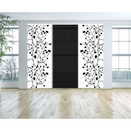 Panel Japones Decorativo Floral 019
