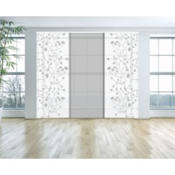  Panel Japones Decorativo Floral 019