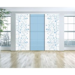  Panel Japones Decorativo Floral 019