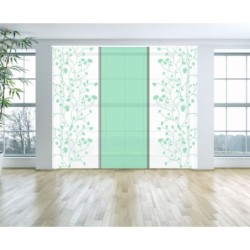  Panel Japones Decorativo Floral 019