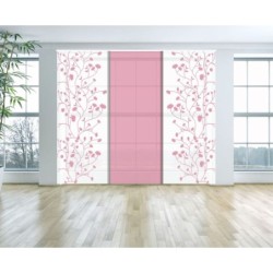  Panel Japones Decorativo Floral 019