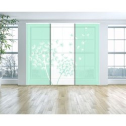  Panel Japones Decorativo Floral 018