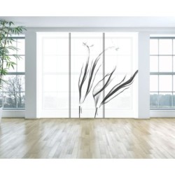 Panel Japones Decorativo Floral 014