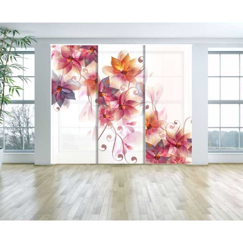 Panel Japones Decorativo Floral 001 Panel Japones Decorativo Floral 001
