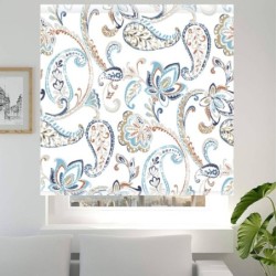  Estores Estampado Vintage 106- Estores enrollables estampado Vintage- Estores para salón modernos