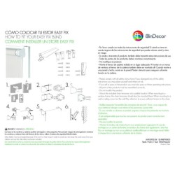  Estor Opaco Easy Fix de Estores Iroa: Privacidad y Elegancia al Mejor Precio