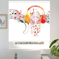  Estores Juveniles Chico o Chica Musica 101- Estores Juveniles Adolescentes