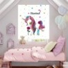 Estores Infantiles Personalizados - Estores Infantiles Niña dibujo Unicornio 050
