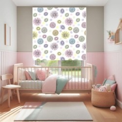  Estores infantiles niña. Estor enrollable estampado digital infantil . Estor niña habitacion infantil