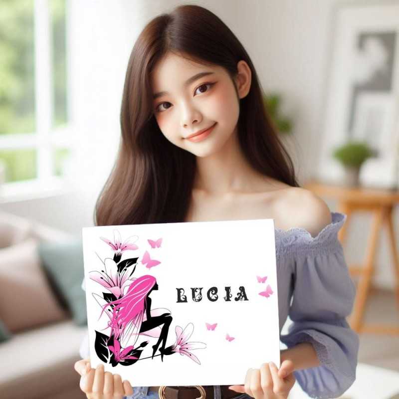 Cuadros Juveniles Personalizados Hada Flor 013- Cuadro Personaliizado con nombre Juvenil o Infantil . Listo para Colgar Cuadros Juveniles Personalizados Hada Flor 013- Cuadro Personaliizado con nombre Juvenil o Infantil . Listo para Colgar