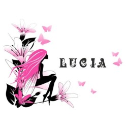  Cuadros Juveniles Personalizados Hada Flor 013- Cuadro Personaliizado con nombre Juvenil o Infantil . Listo para Colgar